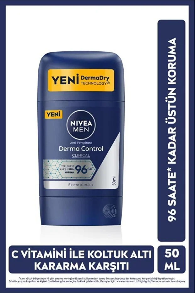 Nivea Men Derma Control Stick Deodorant 50 ml