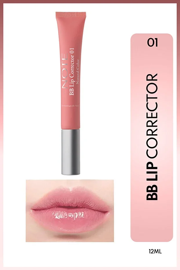 Note Bb Lip Corrector Dudak Parlatıcısı – 01 - Pembe