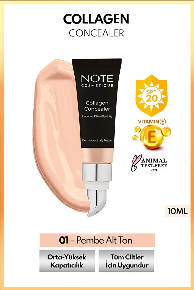 Note Collagen Spf 20 Göz Altı Kapatıcısı – 01 Açık