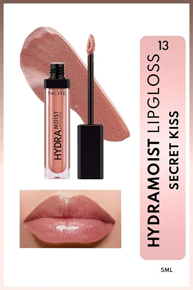 Note Hydramoist Nemlendirici Dudak Parlatıcısı – 13 Secret Kiss