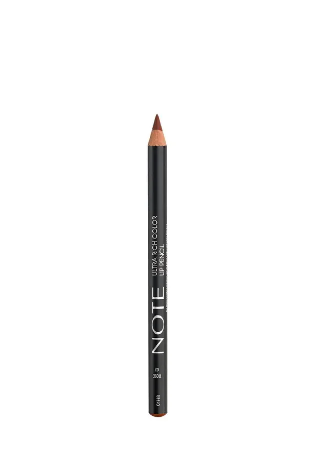 Note Ultra Rich Color Dudak Kalemi – 02 Rose - Kahverengi