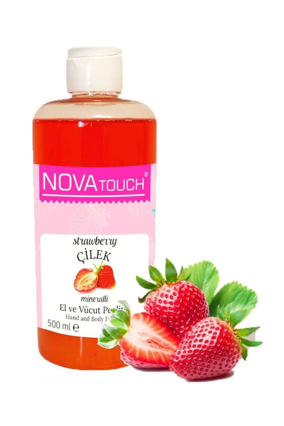 Nova Touch Keratin Tuz Peelingi 500 ml – Çilek