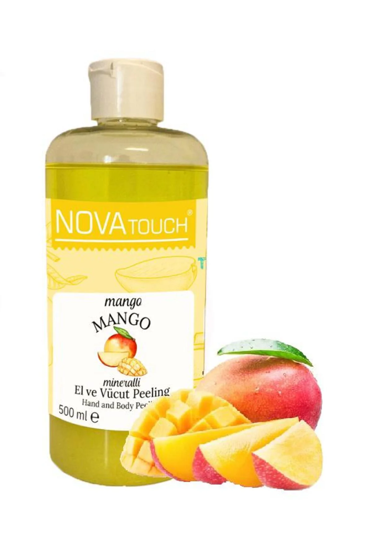 Nova Touch Keratin Tuz Peelingi 500 ml – Mango