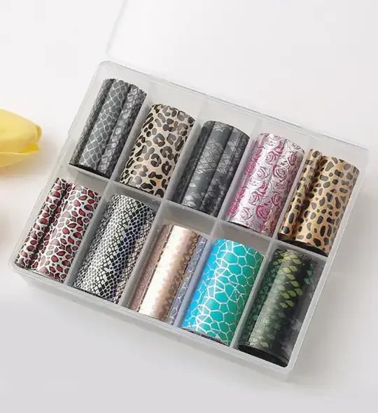 Ocean Dizayn Folyo Nail Art Folyo Seti – Model 1