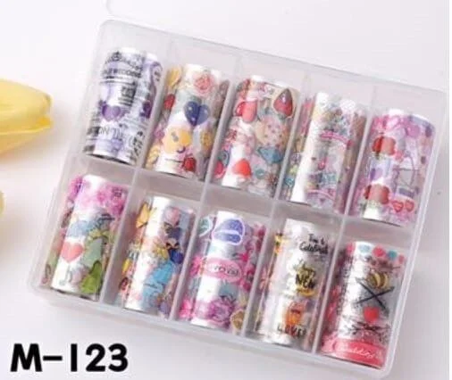 Ocean Dizayn Folyo Nail Art Folyo Seti – Model 2