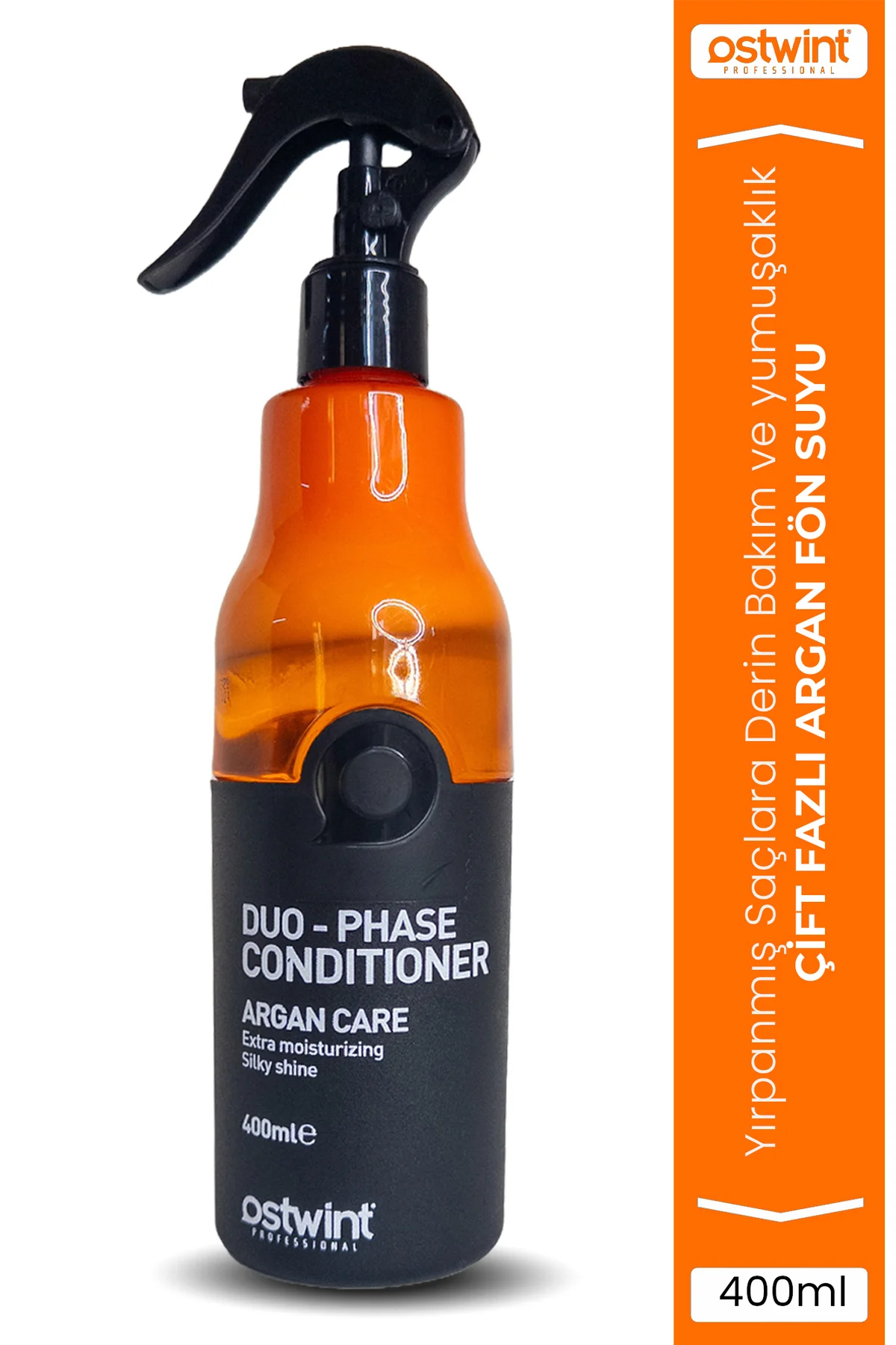Ostwint Fön Suyu 400 ml Saç Şekillendirici – Argan Çift Fazli