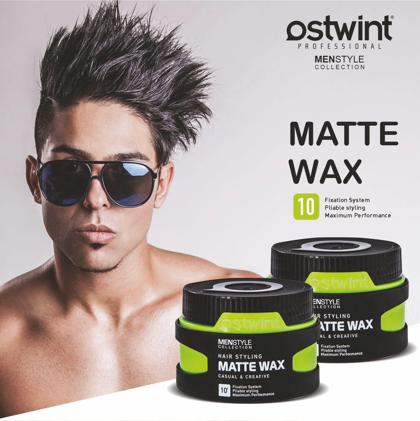 Ostwint Saç Şekillendirici Wet Wax 150 ml – No: 10