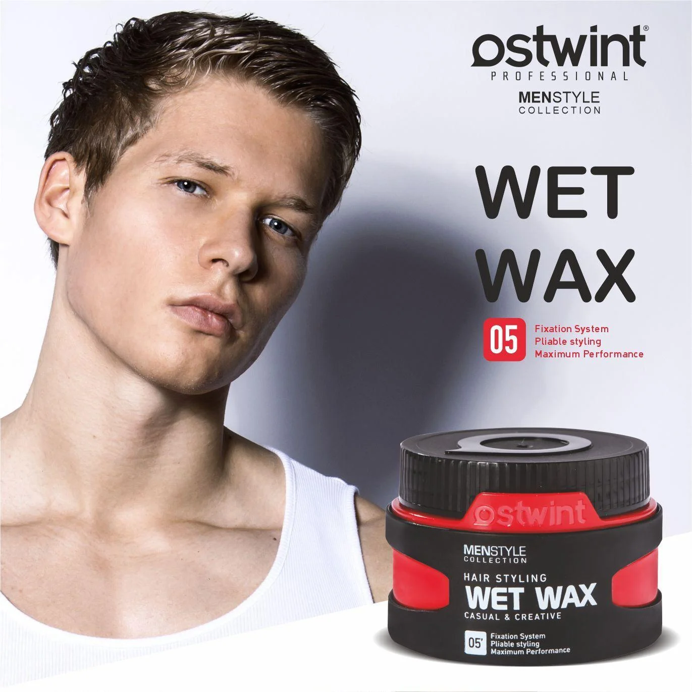 Ostwint Saç Şekillendirici Wet Wax 150 ml – No: 5