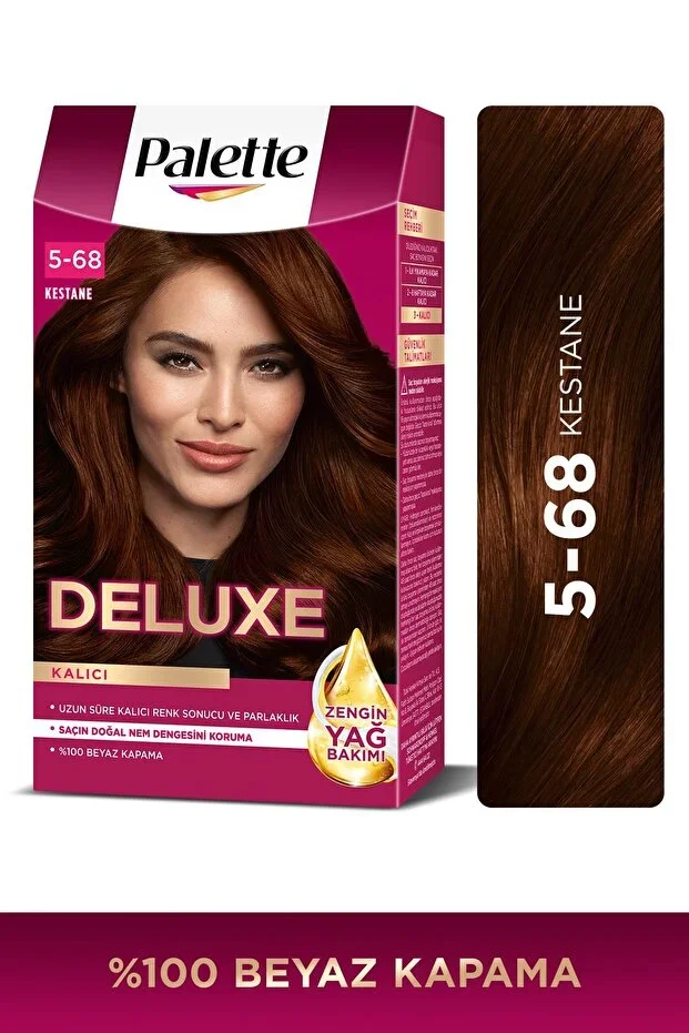 Palette Deluxe Saç Boyası 50 ml – 5-68 Kestane