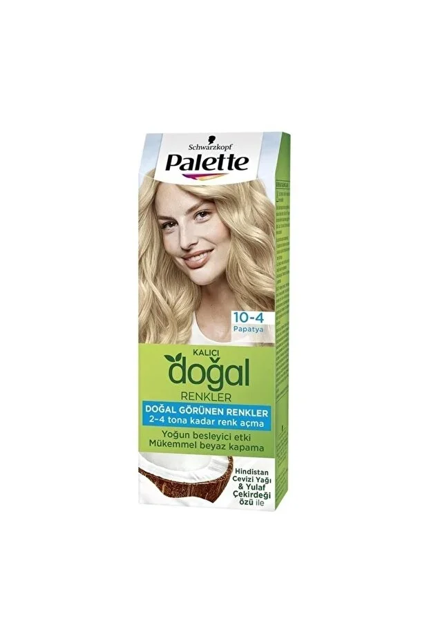 Palette Kalıcı Doğal Renkler Saç Boyası – 10-4 Papatya