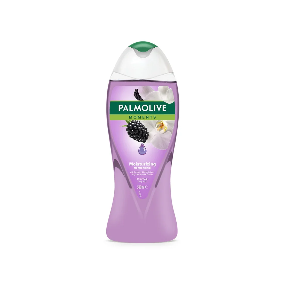 Palmolive Duş Jeli Nemlendirici Bakım – Nemlendirici Böğürtlen ve Orkide