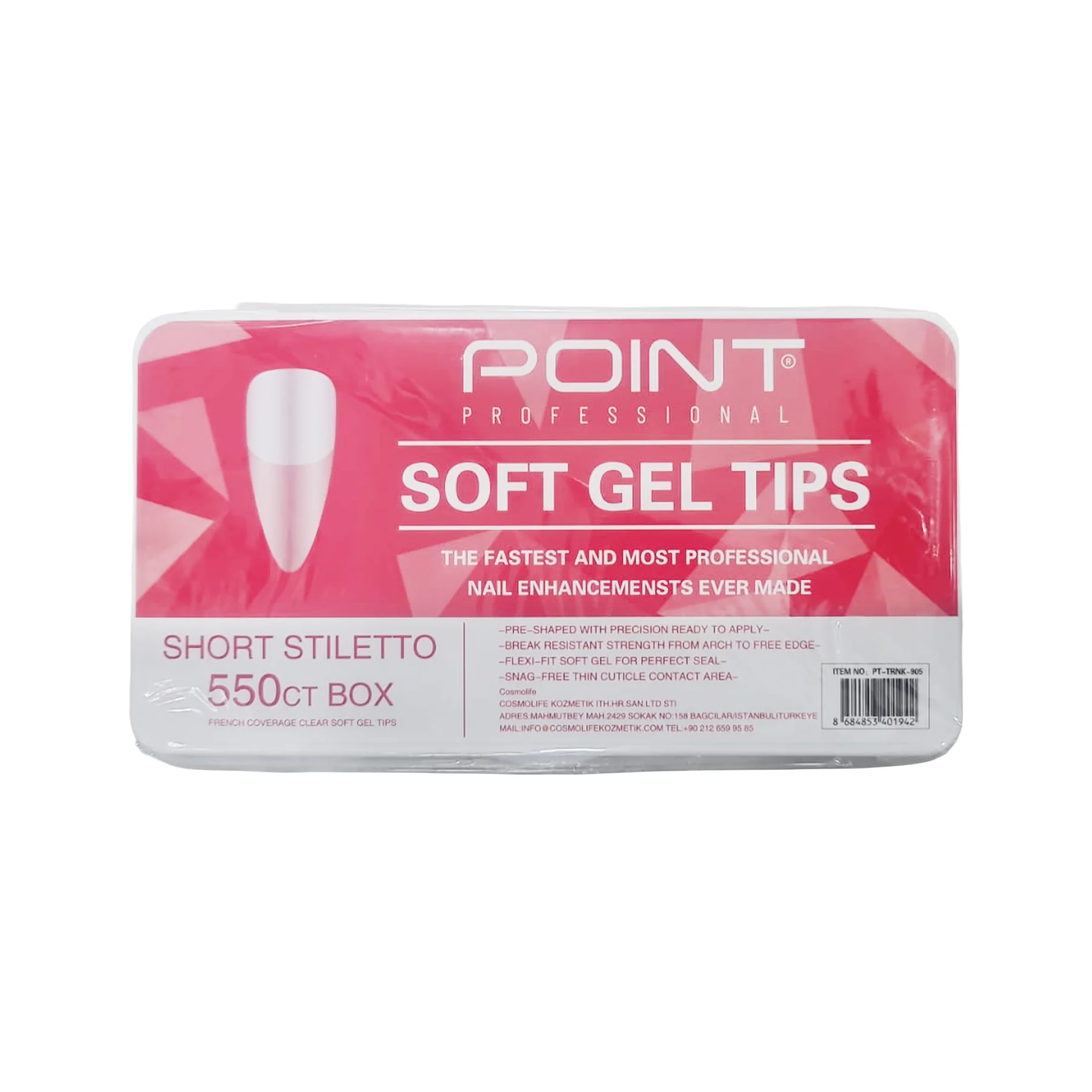 Point Jel Tips Profesyonel Protez Tırnak – 905