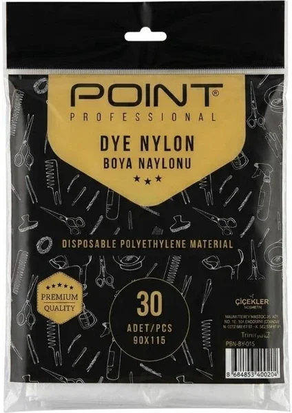 Point Profesyonel Saç Boyama Naylonu 30'Lu