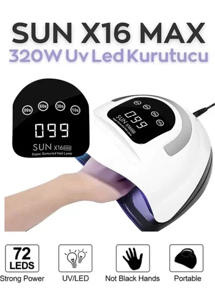 Point Uv Led Tırnak Kurutucu Cihazı – X16 Max