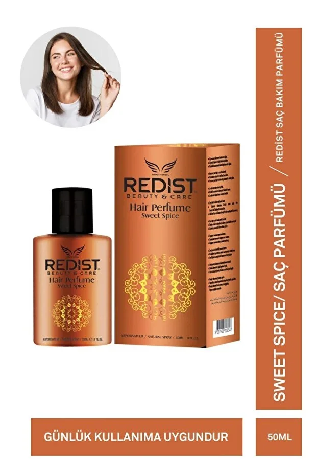 Redist Saç Bakım Parfümü Serisi 50 ml – Tatlı Baharat Koku