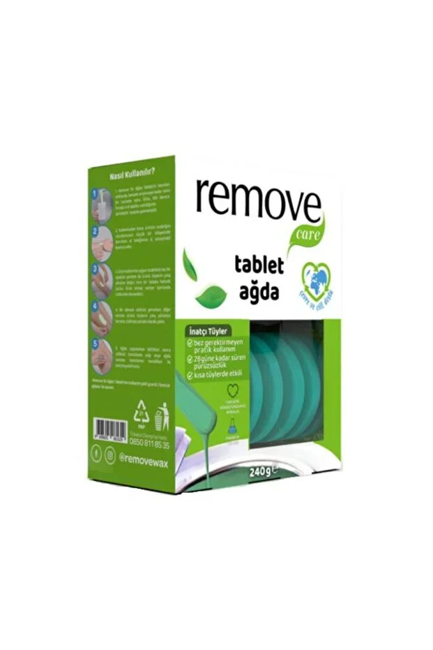Remove Care Tablet Ağda 240 gr – Hassas Ciltler 240 gr