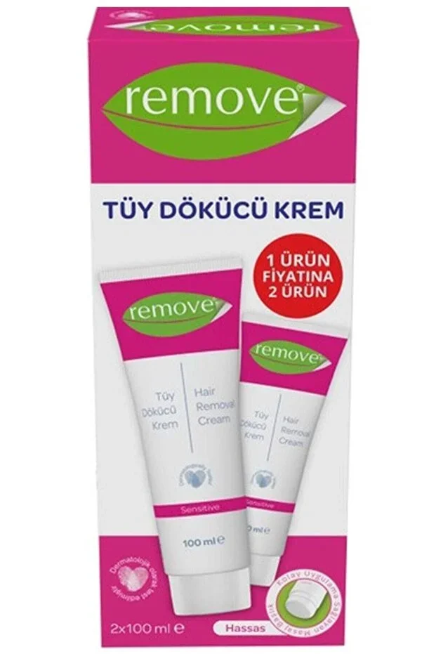 Remove Tüy Dökücü Krem Hassas ve Normal Ciltler – İnatçı Tüyler