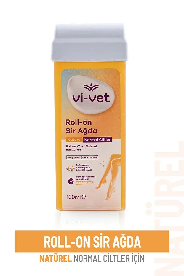 Vivet Roll On Sir Ağda Naturel 100ml