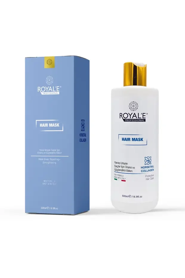 Royal E Argan Keratin Saç Maskesi 500 ml – Cologen