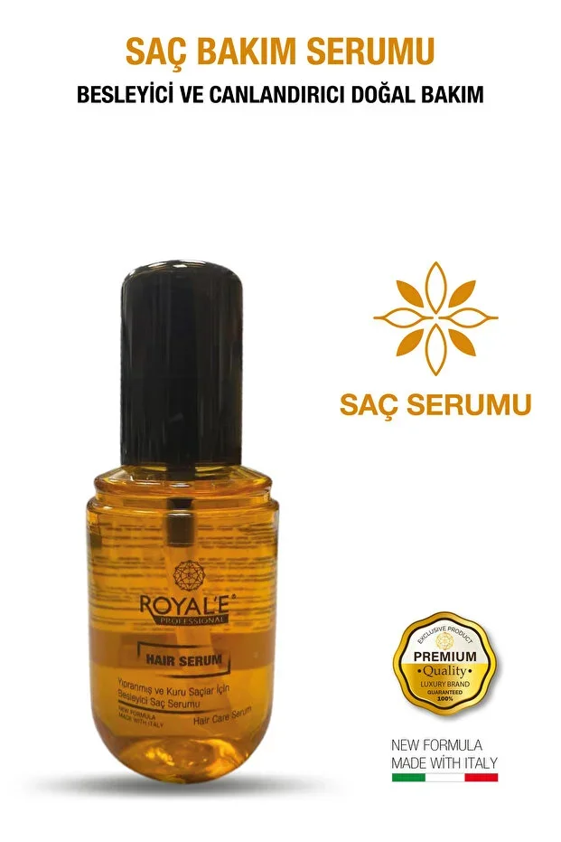 Royal E Saç Serumu Parlaklık Bakımı 125 ml