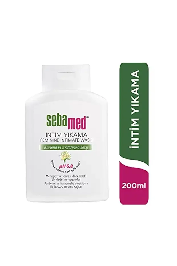 Sebamed İntim Temizleyici Likid 200 ml Ph 3,8 – Menapoz Ph Dengeli