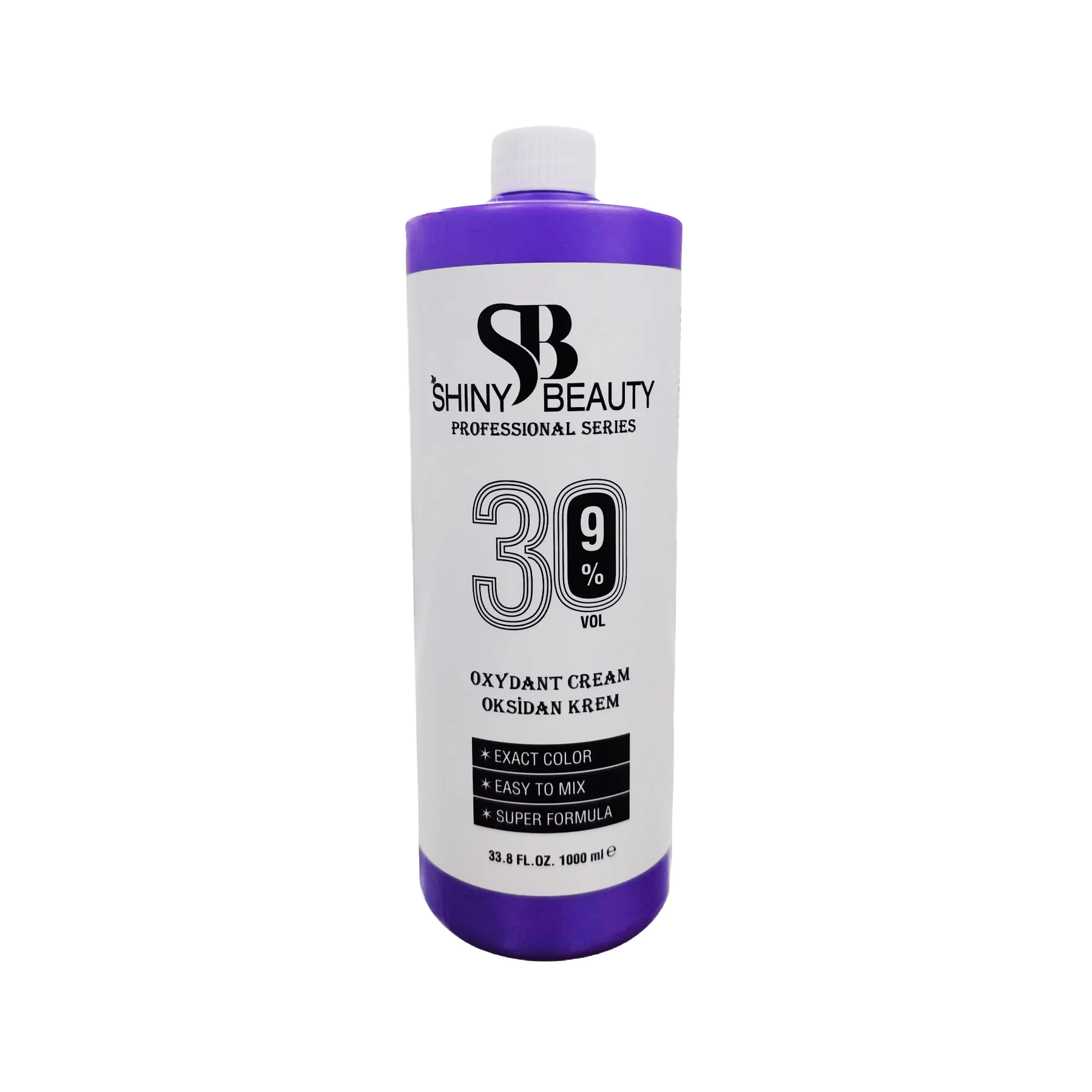 Shiny Beauty Oksidan Krem Saç Boya Aktivatorü – Profssinonal %9 30vol Oxydant Cream 1lt