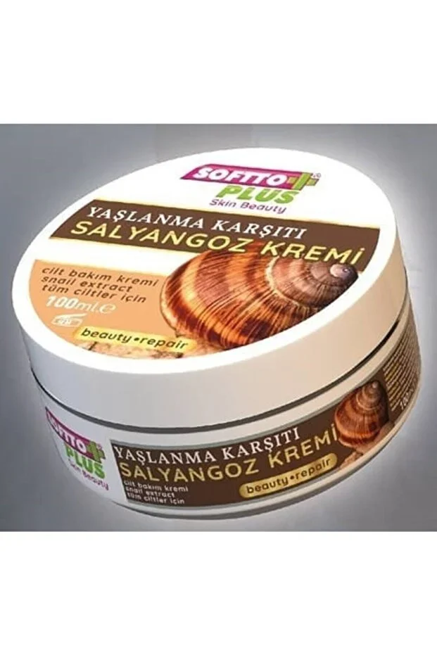 Softto Plus Cilt Bakım Kremi 50ml – Yaşlanma Karşıtı Salyangoz