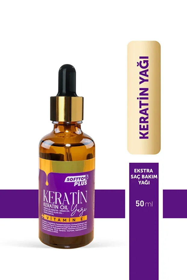 Softto Plus Onarıcı Keratin Yağı 50 ml