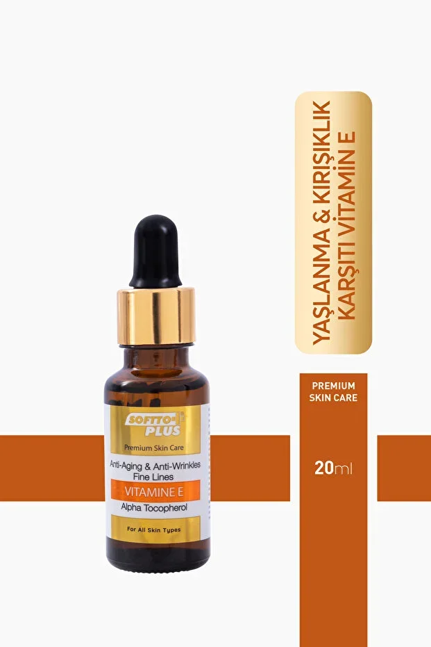 Softto Plus Serum Saç Bakım Besleyici Serum – Vitamin E Serum
