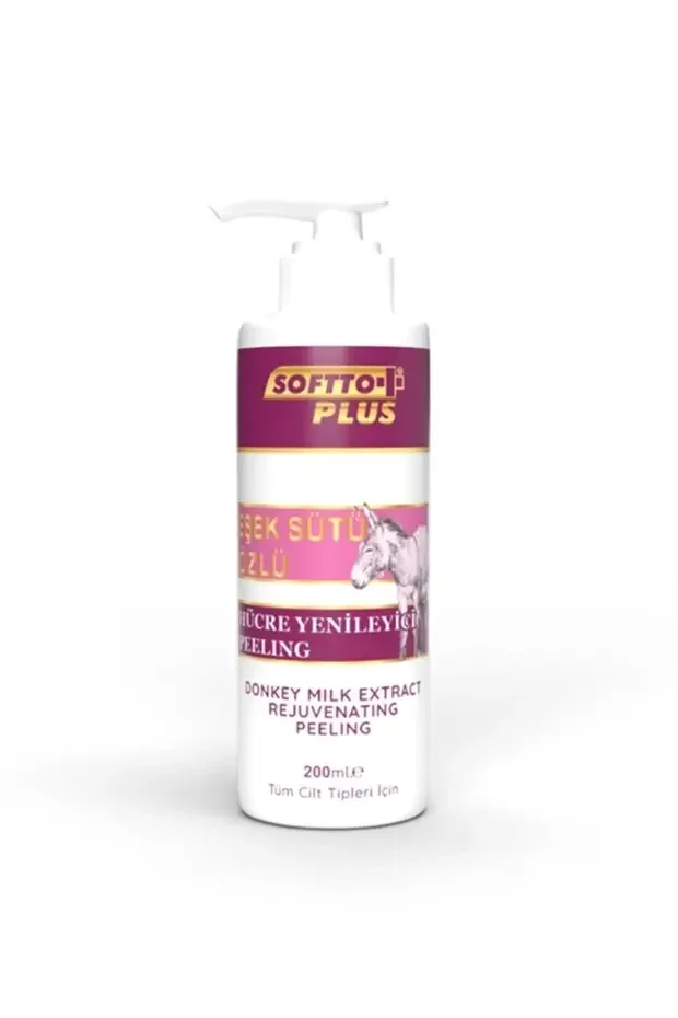 Softto Plus Yüz Bakım Peelıng – Eşek Sütü Özlü Peeling 200 ml