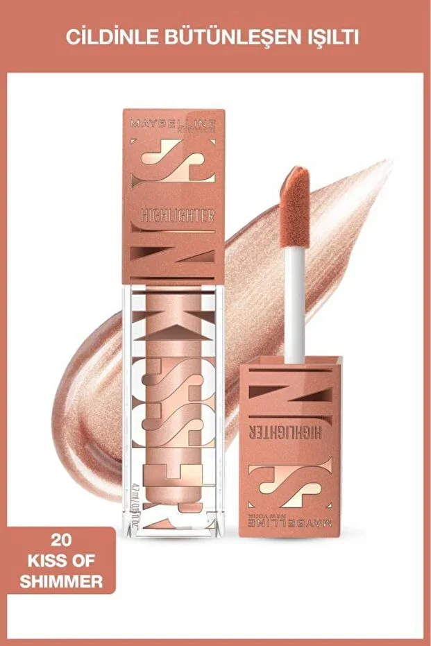 Maybelline Sunkisser Likit Aydınlatıcı Highlighte – 20 Kiss Of Shimmer