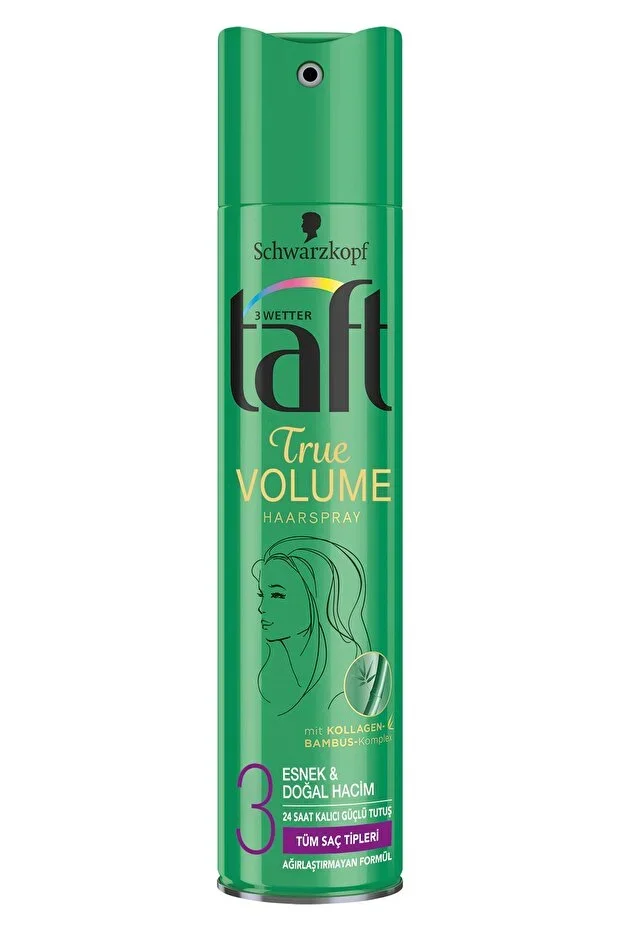 Taft Saç Spreyi 250 ml Kalıcı ve Güçlü Tutuş – Ekstra Güçlü 250 ml