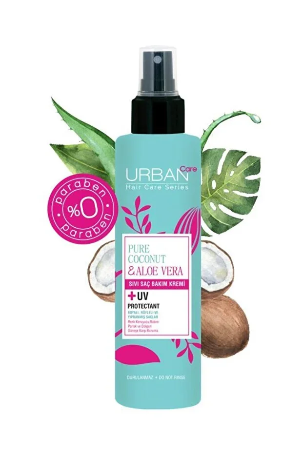 Urban Care Sivi Saç Bakim Kremi – Urban Care Pure Coconut ve Aloe Vera 200ml