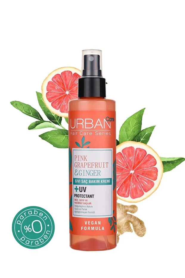 Urban Care Sivi Saç Bakim Kremi – Urban Care Sivi Pink Grapefruit Dolgunlaştırıcı Vegan 200ml