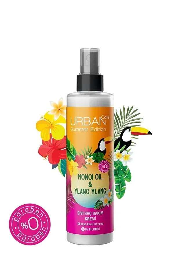 Urban Care Sivi Saç Bakim Kremi – Urban Care Summer Monoi Yağı ve Ylang Vegan 200ml