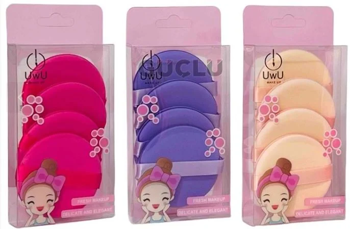 Uwu Yumuşak Dokulu Makyaj Süngeri – Makyaj Süngeri 4lü