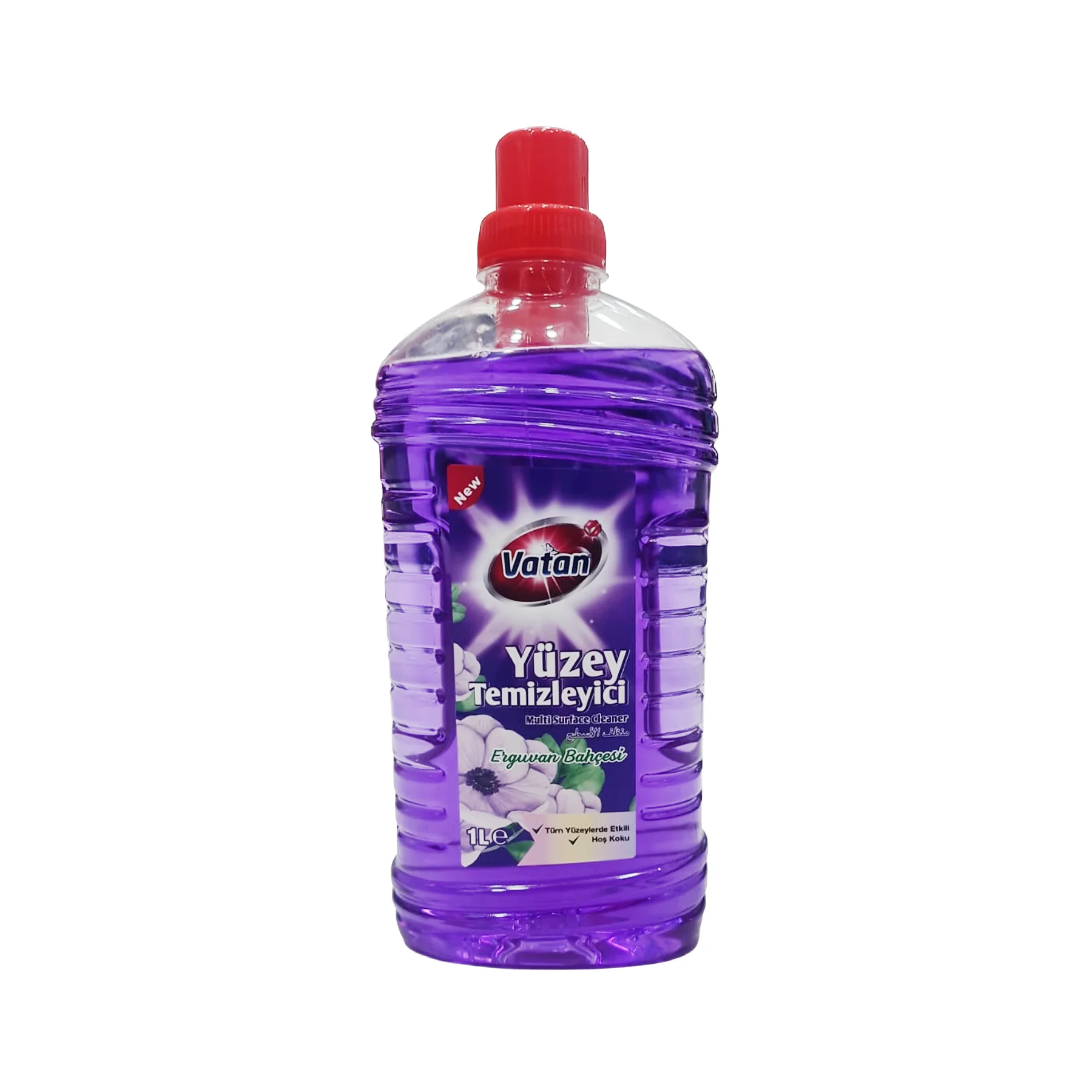 Vatan Çok Amaçlı Yüzey Temizleyici 1 L Ferahlık – Erguvan Bahçesi 1l