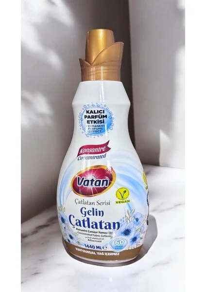 Vatan Konsantre Yumuşatıcı Uzun Süre Ferahlık – Vatan Gelin Çatlatan
