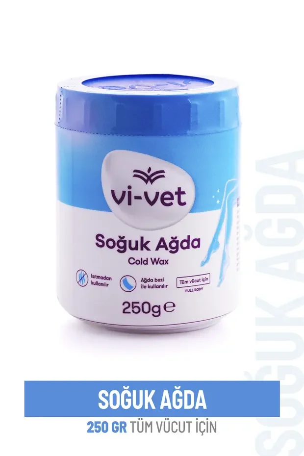 Vivet Sir Ağda Tüy Alma ve Bakım Ürünü – Vi-Vet Soğuk Ağda Mavi