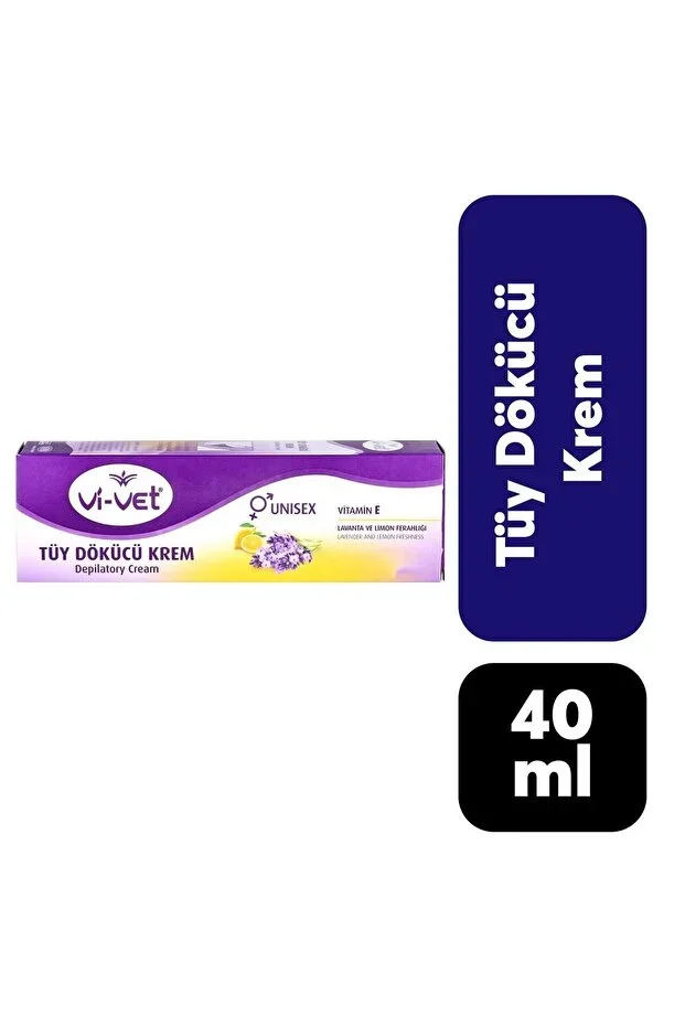 Vivet Tüy Dökücü Krem Pürüzsüz Cilt Bakımı – 40 ml