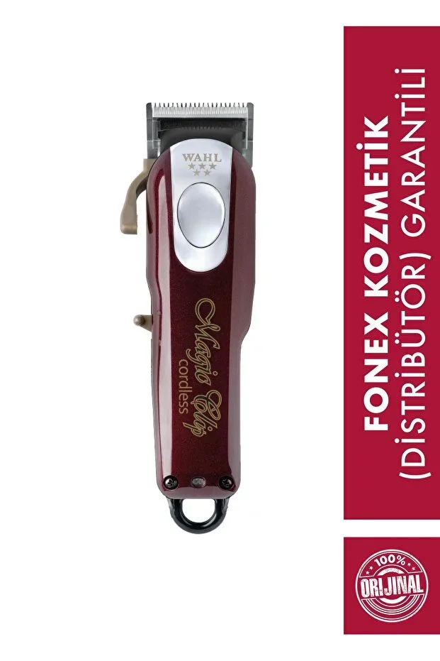 Wahl Profesyonel Şarjlı Saç Kesme Makinesi – 8148-716 Magic Clip Kahverengi