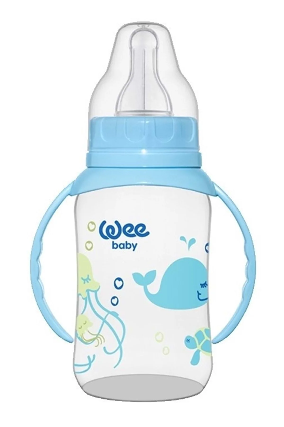 Wee Baby Klasik Plus 180 ml – Geniş Ağızlı Kulplu 0-6 Ay 150 ml