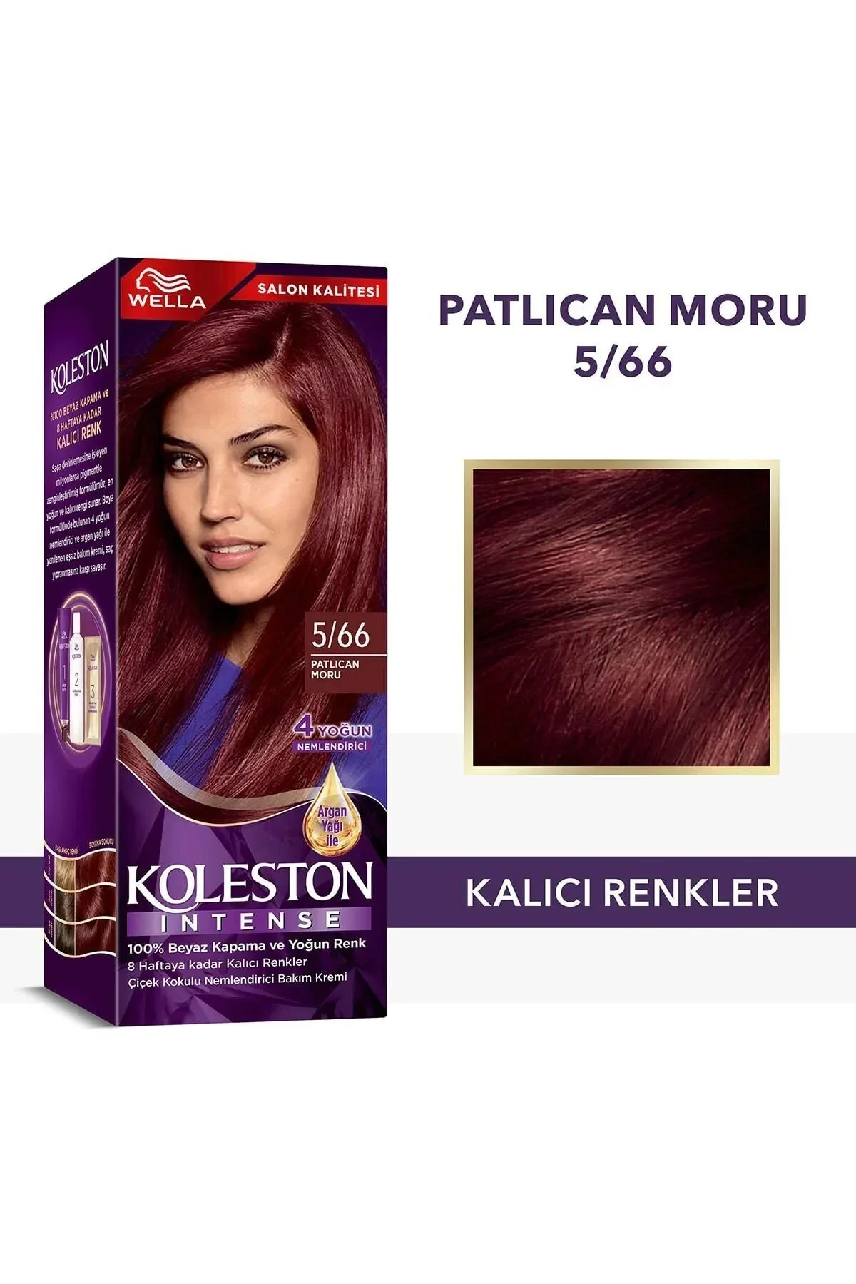 Wella Koleston İntense Saç Boyasi – 5/66 Patlican Moru