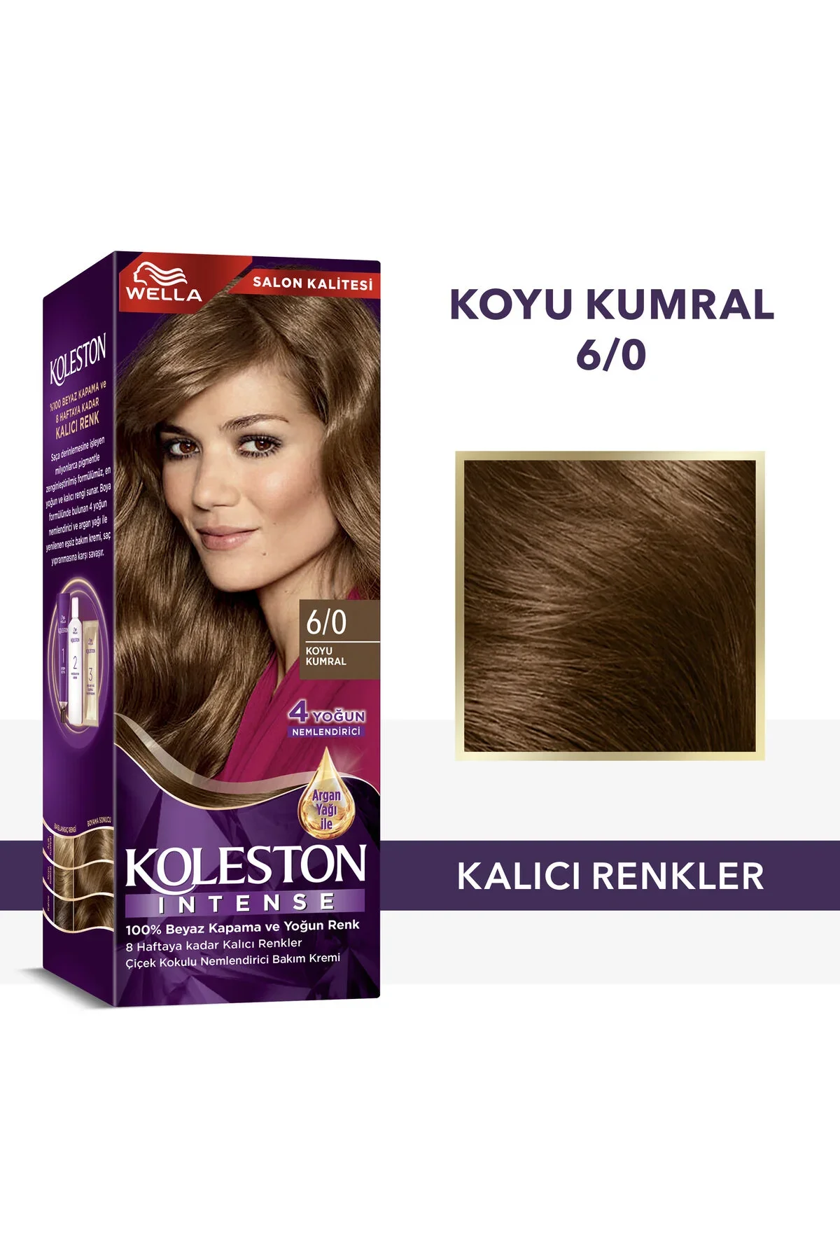 Wella Koleston İntense Saç Boyasi – 6/0 Koyu Kumral