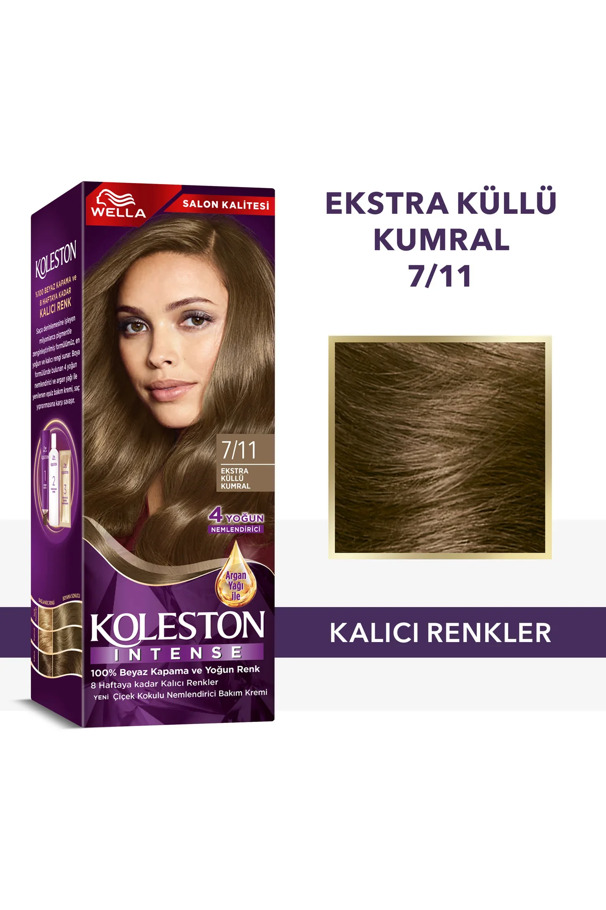 Wella Koleston İntense Saç Boyasi – 7/11 7/11 Ekstra Küllü Kumral