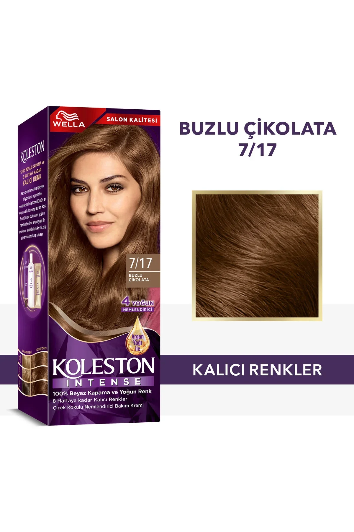 Wella Koleston İntense Saç Boyasi – 7/17 Buzlu
