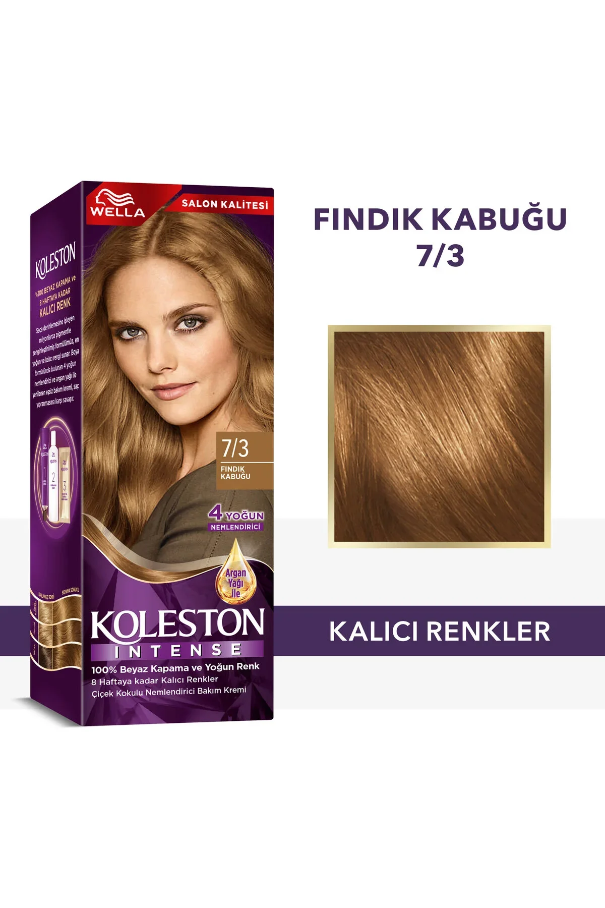 Wella Koleston İntense Saç Boyasi – 7/3 Findik Kabuğu