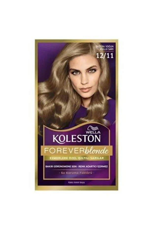 Wella Koleston Kit Saç Boyası – 12/11 Yoğun Küllü Sari