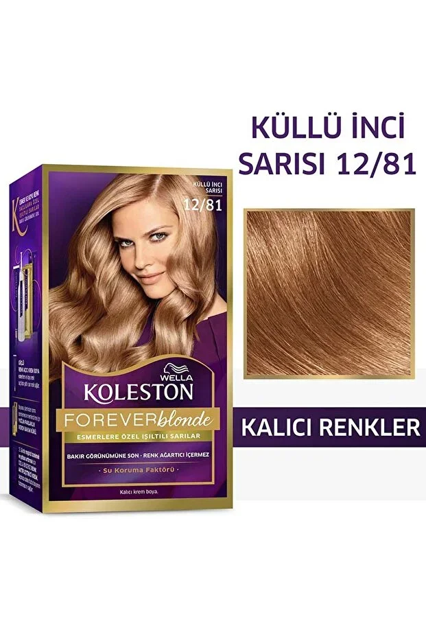 Wella Koleston Kit Saç Boyası – 12/81 Küllü İnci