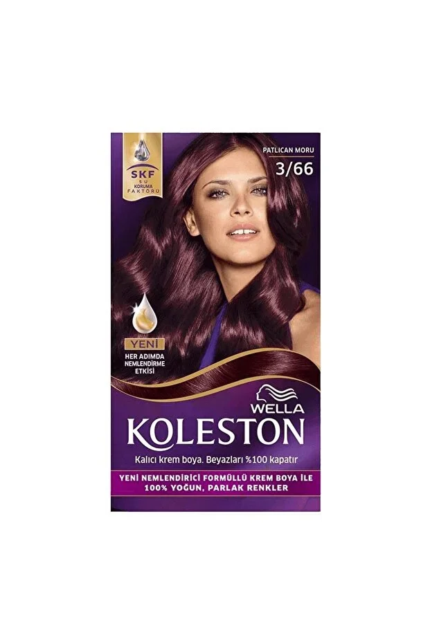 Wella Koleston Kit Saç Boyası – 3/66 Patlican Moru